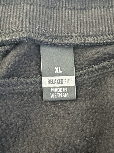 Carhartt Black Cargo Jogger Sweatpants Size XLarge Relaxed Fit Logo Drawstring - Bild 8 von 12