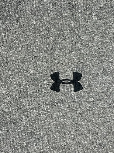 Under Armour Polo Shirt Mens Sz 2XL Dark Gray Performance Loose Heatgear - Picture 3 of 7
