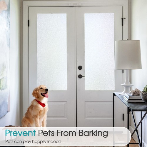 Window Privacy Film Sun Blocking Frosted Glass Static Clings Non Adhesive Opa... - Picture 8 of 9