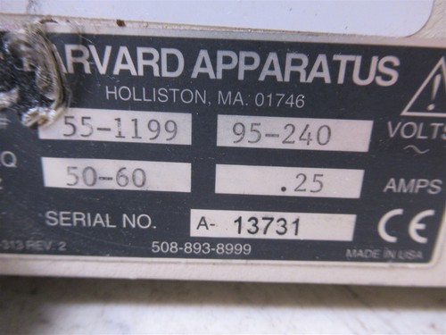 Bomba de jeringa única digital Harvard Apparatus Pump 11 modelo 55-1199 - Imagen 9 de 14