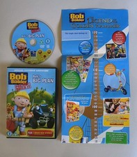 Bob The Builder - Bob's Big Plan Special (DVD, 2005) Including Height Chart