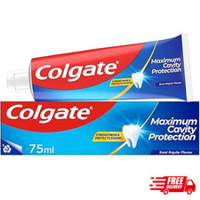 Colgate Maximum Cavity Protection Toothpaste 75ml, with Calcium Boost, Strengthe 28.27 per litre