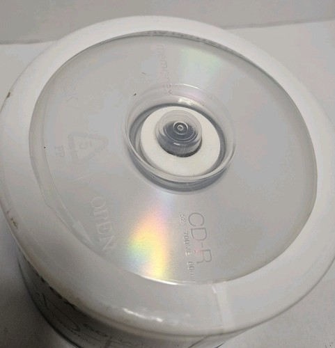 MEMOREX Music CD-R 50 PK pack Spindle 52X 700MB 80min Blank CD NEW & SEALED - Picture 3 of 3