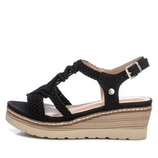 Xti Women's Wedge Sandals Black