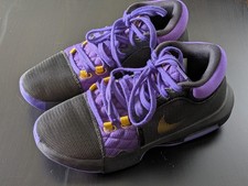 Nike LeBron Witness 8 Lakers Purple Gold - Size 9.5 Basketball Sneakers Shoes 