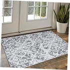 Moroccan Indoor Door Mat - 3'x5' Indoor Mat for Front Door Entry, Washable