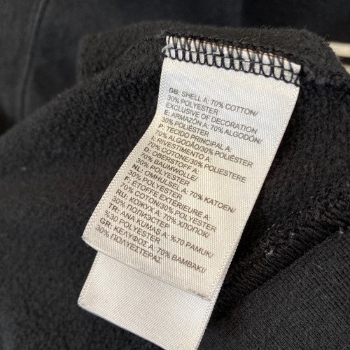The North Face Half Dome Womens Medium Pullover Hoodie Black Fleece Graphic - Picture 7 of 15