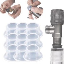 50pcs Faucet Leak-Proof Sealing Gasket, Silicone Raw Material Belt 3 Colors *