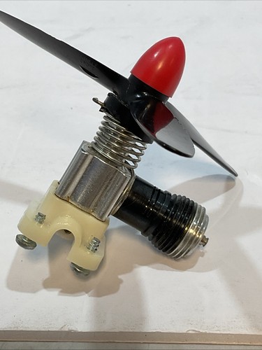 VINTAGE COX 049 CL CONTROL LINE NITRO/GLOW MODEL AIRPLANE HELI ENGINE W/ PROP - Picture 6 of 9