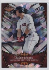 2019 Bowman Chrome 2018 AFL Fall Stars Atomic Refractor 114/150 Bobby Dalbec v9t