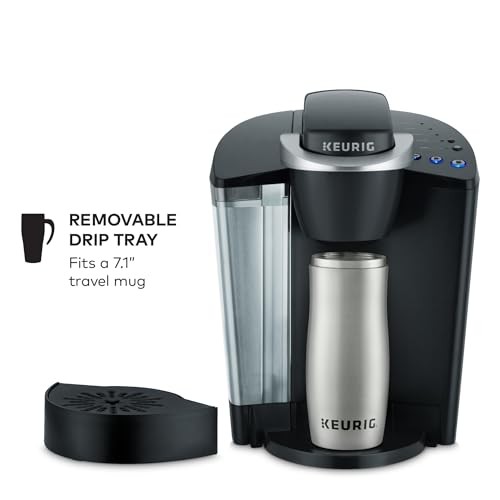 KEURIG K-CLASSIC SINGLE SERVE K-CUP POD KAFFEEMASCHINE MIT 3 BRÜHGRÖSSEN - SCHWARZ - Bild 4 von 5