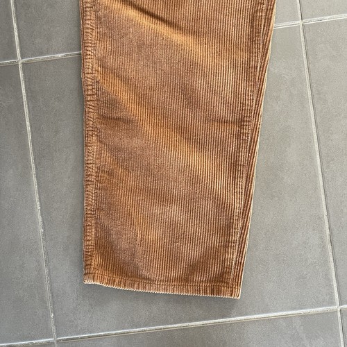 Wrangler Jean Co Pants 30 Orange/Brown Carpenter Corduroy Super Baggy - Picture 15 of 21