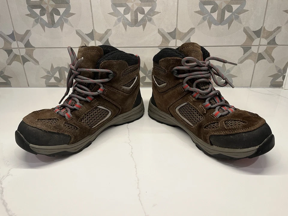 Vasque 7208 Breeze Bota de Senderismo Ultra Seca Juvenil Talla 3 Cuero Marrón Impermeable Foto 2 de 4