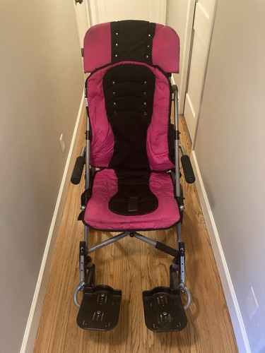Convaid EZ Rider 18 Adult size Folding Wheelchair Adjustable Stroller 18 EZ18T - Picture 1 of 9