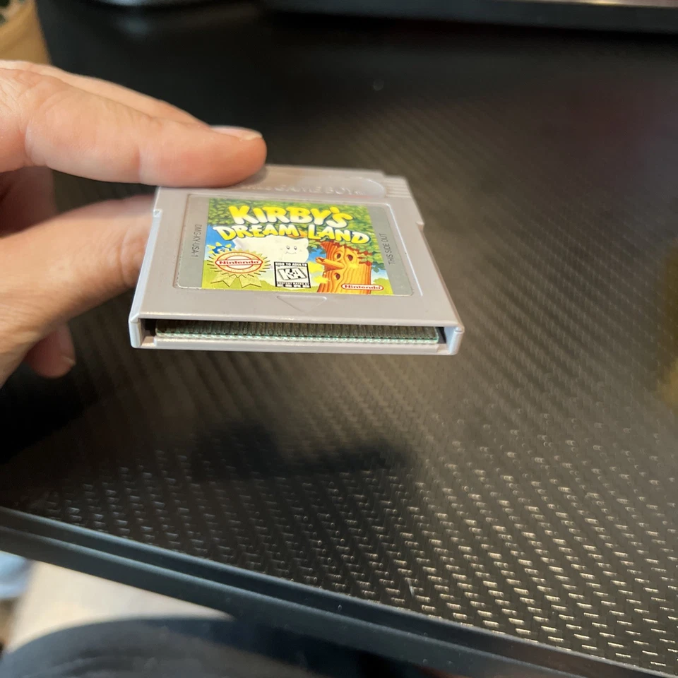 Carrito suelto Nintendo Gameboy Kirby's Dream Land solamente Foto 3 de 3