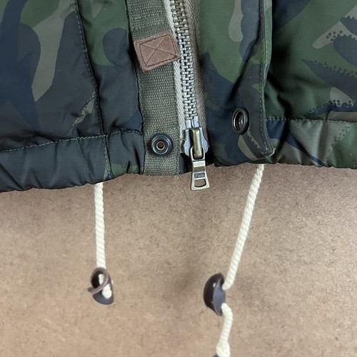 Vintage VTG 90s Polo Ralph Lauren Downfill Camouflage Army Puffer Vest Size XL - Picture 2 of 11