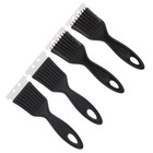4pcs BBQ Grill Cleaning Brush Stainless Steel Wire Barbecue Plate Scraper