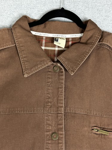 State Property Jacke Herren 3XL braun Hemdjacke Chore gefüttert Cord Scheune - Bild 4 von 13