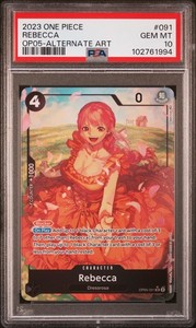 Rebecca 2023 Awakening of the New Era #OP05-091 Super Rare