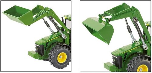 siku 1982, John Deere with Front Loader, 1:50, Metal/Plastic, Green, Multifuncti - Picture 8 of 9