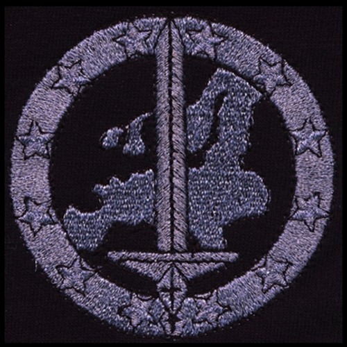 T-Shirt Eurokorps schwarz,schnelle Eingreiftruppe,NATO,EU,Eurocorps,ISAF,Kabul - Bild 2 von 3