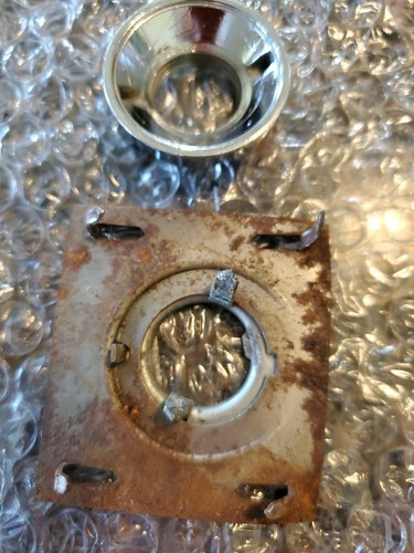MOPAR 1967 CHRYSLER IMPERIAL REMOTE MIRROR BEZEL & LOCK RING #2802753 - Bild 2 von 7