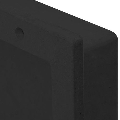 Shower Niche Matt Black 16.1"x20.1"x3.9" vidaXL - Picture 6 of 8