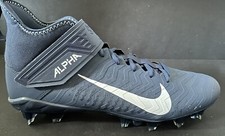 Nike Alpha Menace Pro 2 P Mid Football Cleat Blue Mid Men Size 14 New BV3945-404