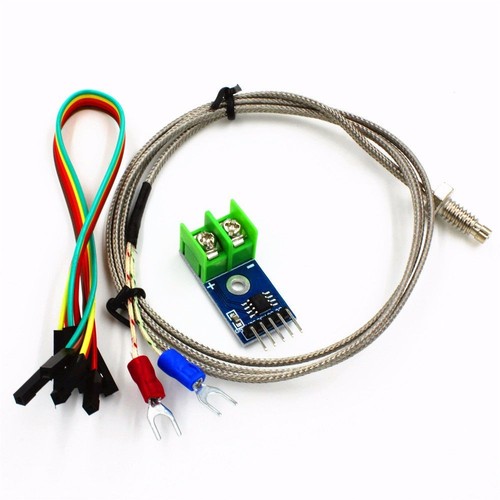 DC 5V MAX6675 Module + K Type Thermocouple Temperature Sensor M6 for Arduino