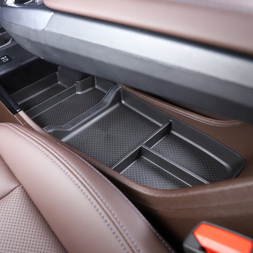 2PCS TPE Central Control Lower Storage Box Container For BMW X1 U11 2023-2024 - Picture 4 of 12