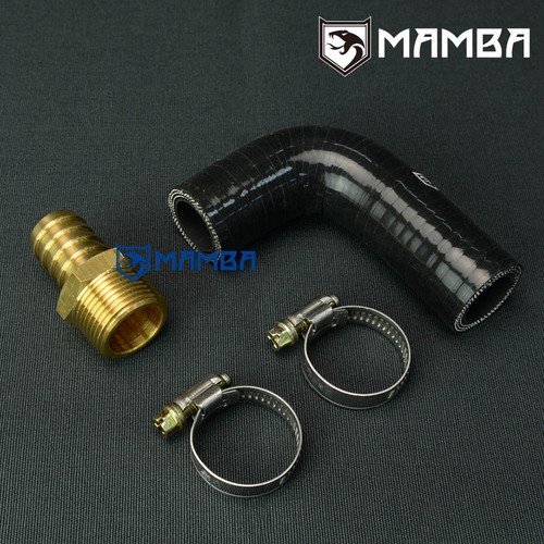 TURBO OIL RETURN HOSE and BRASS BLOCK FITTING for VL RB30, GM CALAIS BT1 HDT R31 - Picture 2 of 4