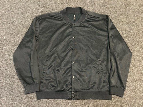 Men’s Fabletics Satin Style Bomber Jacket Size Large - 第 1/2 張圖片