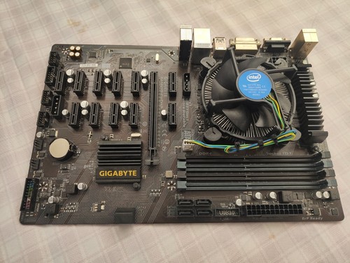 Gigabyte GA-B250-FINTECH A1151 + Cpu Intel G4560 - Foto 3 di 7