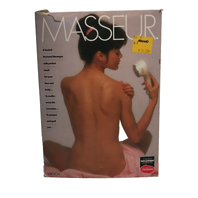 Sunbeam Personal Massager With Heat VBOO4