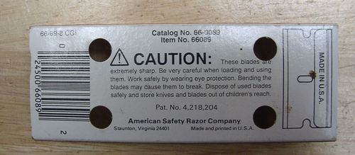 NOS UNUSED Red Devil 3223 Retractable Blade Scraper W/75 Personna NOS Blades! - Picture 8 of 9
