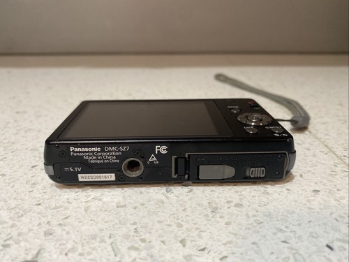PANASONIC LUMIX DMC-SZ7 Compact DIGITAL CAMERA 14.0MP + Genuine Battery - Picture 7 of 8