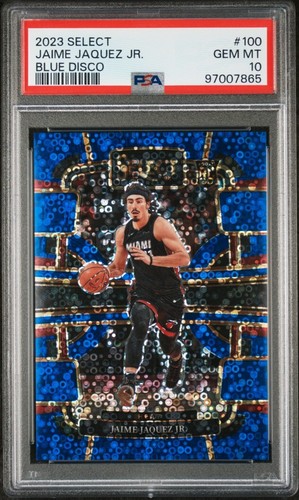 2023 Select Jaime Jaquez Jr Blue Disco /25 PSA 10