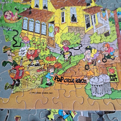 Puzzle Springbok vintage 1978 Pops-Town di Bob Martin 500 pezzi segno distintivo - Foto 6 di 6