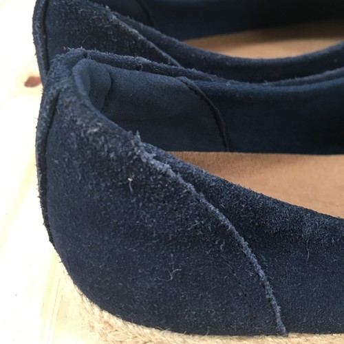 Clarks Shoes Womens 9.5 M Azella Jazlynn Espadrille Sneakers Blue Low 26132045 - Picture 4 of 17