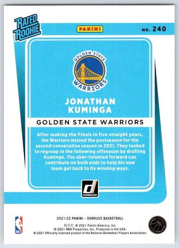 2021-22 Panini Donruss Basketball Base + Rated Rookie Cards - U-Pick From List - Picture 197 of 211