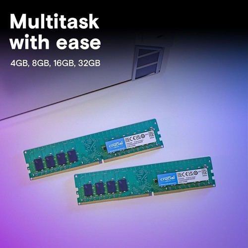 Crucial Pro 64GB Number of Modules 2 x 32GB DDR4 DIMM SDRAM Memory Kit - Picture 34 of 47