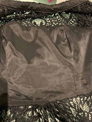 Kookai black lace ladies top Size 36 - Picture 11 of 11