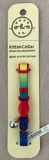 Bond  Co Breakaway Rainbow Kitten Collar 6" - 8" 