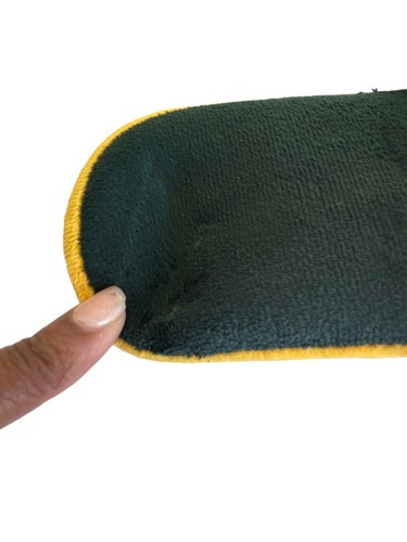 Green Bay Packers Womens XL Slippers Fuzzy Lined Cozy Indoor Footwear NFL Team C - Picture 12 of 12
