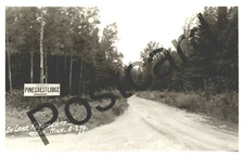 On Lake Kabetogama, Ray MN, Pinecrest Lodge, A-274, Hamilton Photo Co RPPC jj024