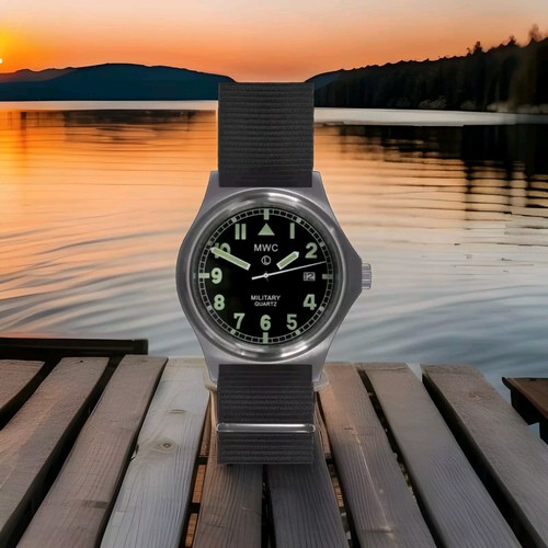 MWC G10BH 12hr  | 50m | Quartz Military Watch | Battery Hatch | Super Luminova - Picture 1 of 12