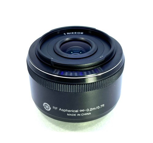 【 MINT++】Nikon 1 NIKKOR 18.5mm f/1.8 lens CX format Black Japan #37 - Picture 6 of 15