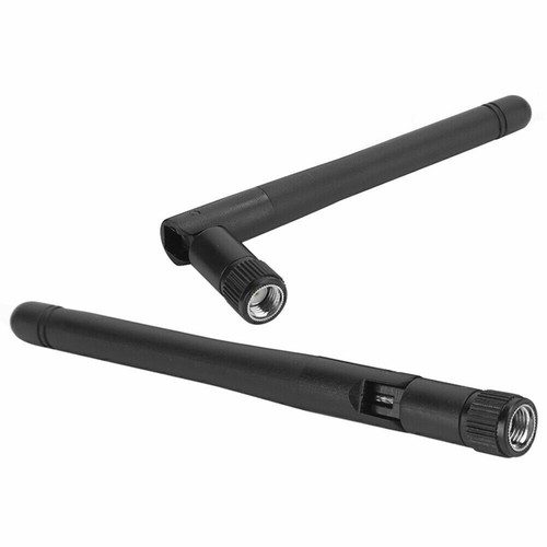 2 X New Dual Band 2.4 Ghz 12dBi RP-SMA High Gain Antenna Router WiFi Wireless - Picture 8 of 10