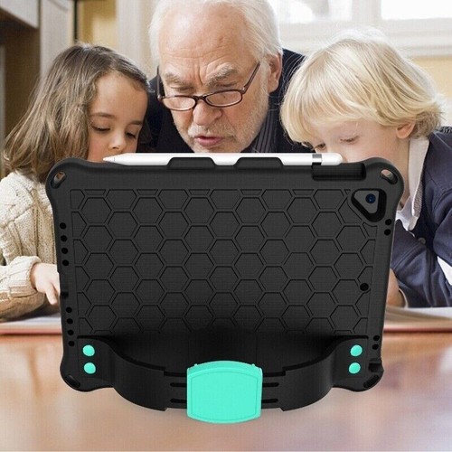 For iPad 5/6/7/8/9/10th Mini 1/2/3/4/5/6/7th Shockproof EVA Stand Case Cover - Picture 28 of 73
