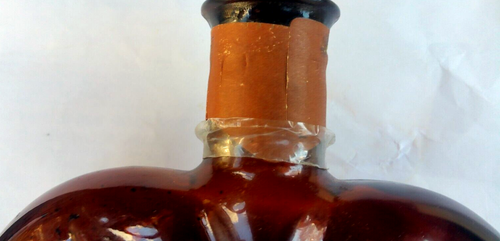 Botella Paul Masson California rara Souzao Port ámbar en forma de corazón en muy buena condición más - Imagen 4 de 7